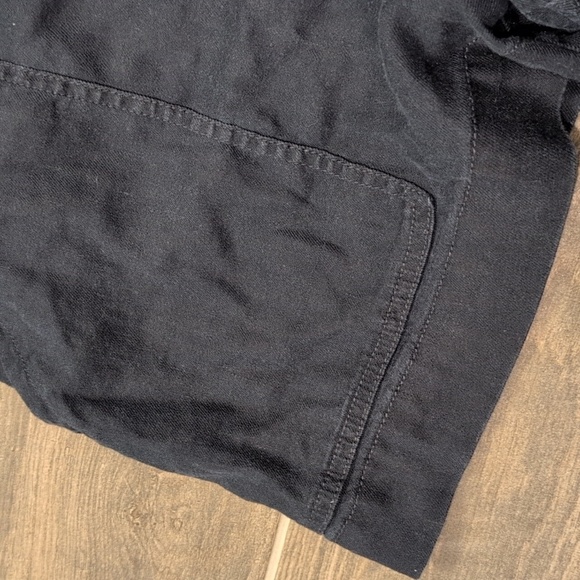 Anthropologie Maeve Navy High Rise A-line Shorts - Picture 9 of 10